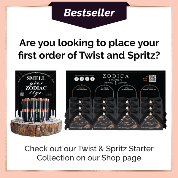 Zodiac Perfume Twist & Spritz Travel Spray Gift Set 8ml: Capricorn