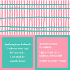 Napkin: Get Better Soon/Ran out of Coffee - MK Threads Boutique