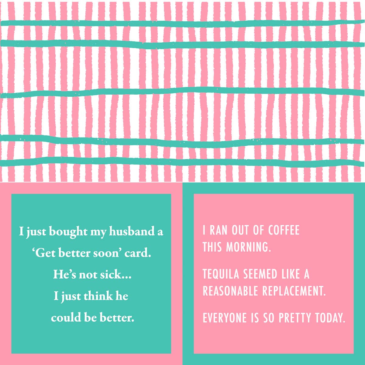 Napkin: Get Better Soon/Ran out of Coffee - MK Threads Boutique