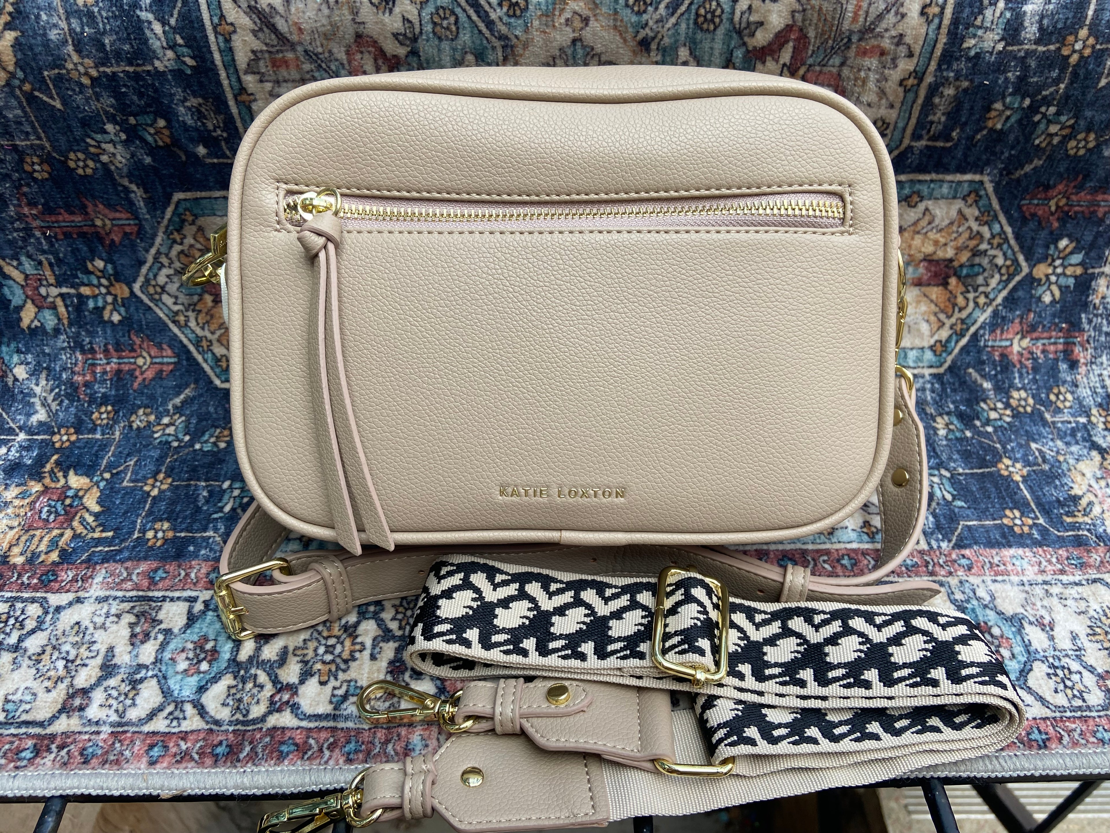 Hallie Taupe Katie Loxton Crossbody Bag
