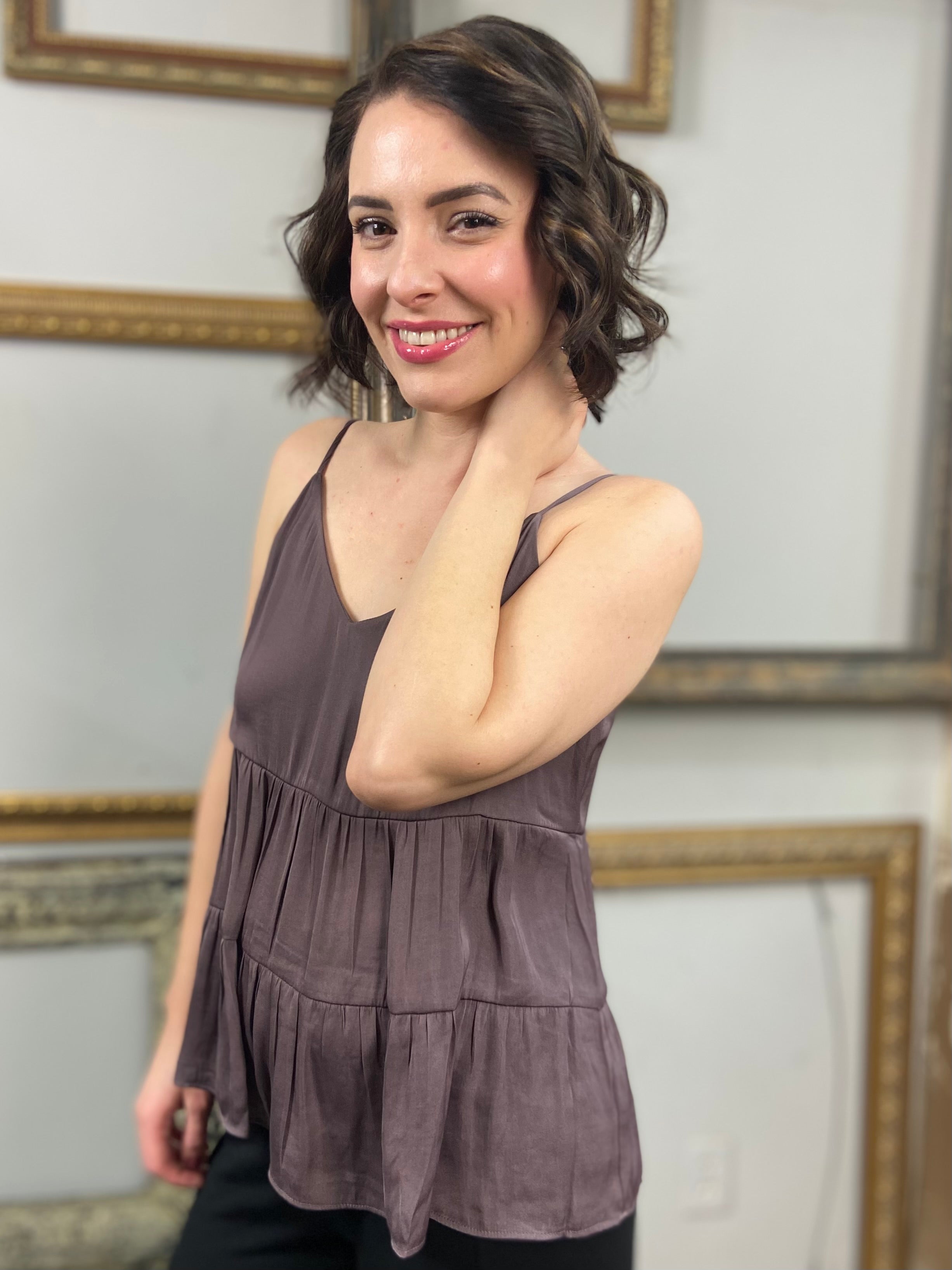 Vera Taro Tiered Tank Top - MK Threads Boutique