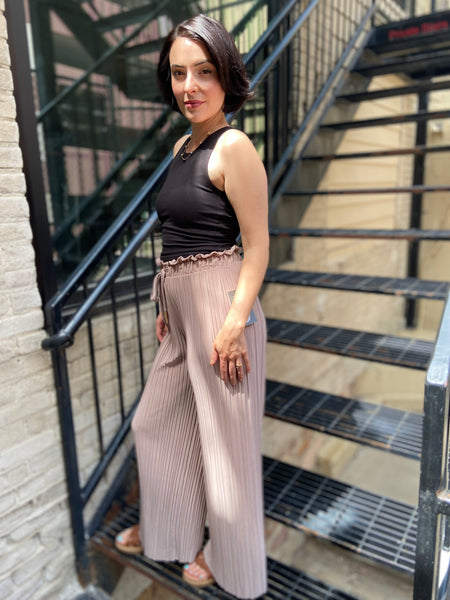 Charlie Light Coco Pleated Pants