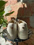 Yellow Box Ghent Cream Detailed Sneakers