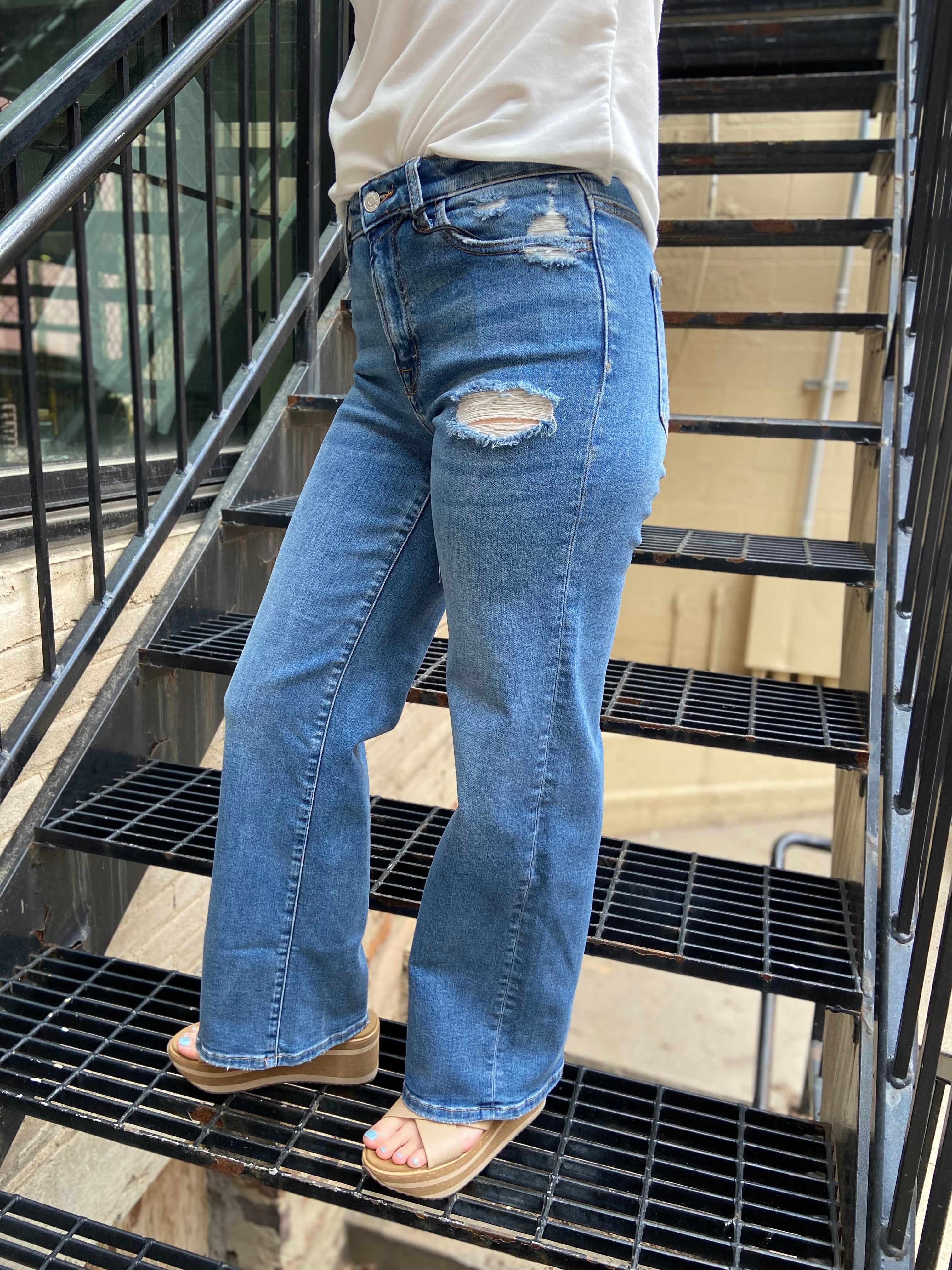 Layla High Waisted Medium Wash Zenana Jeans