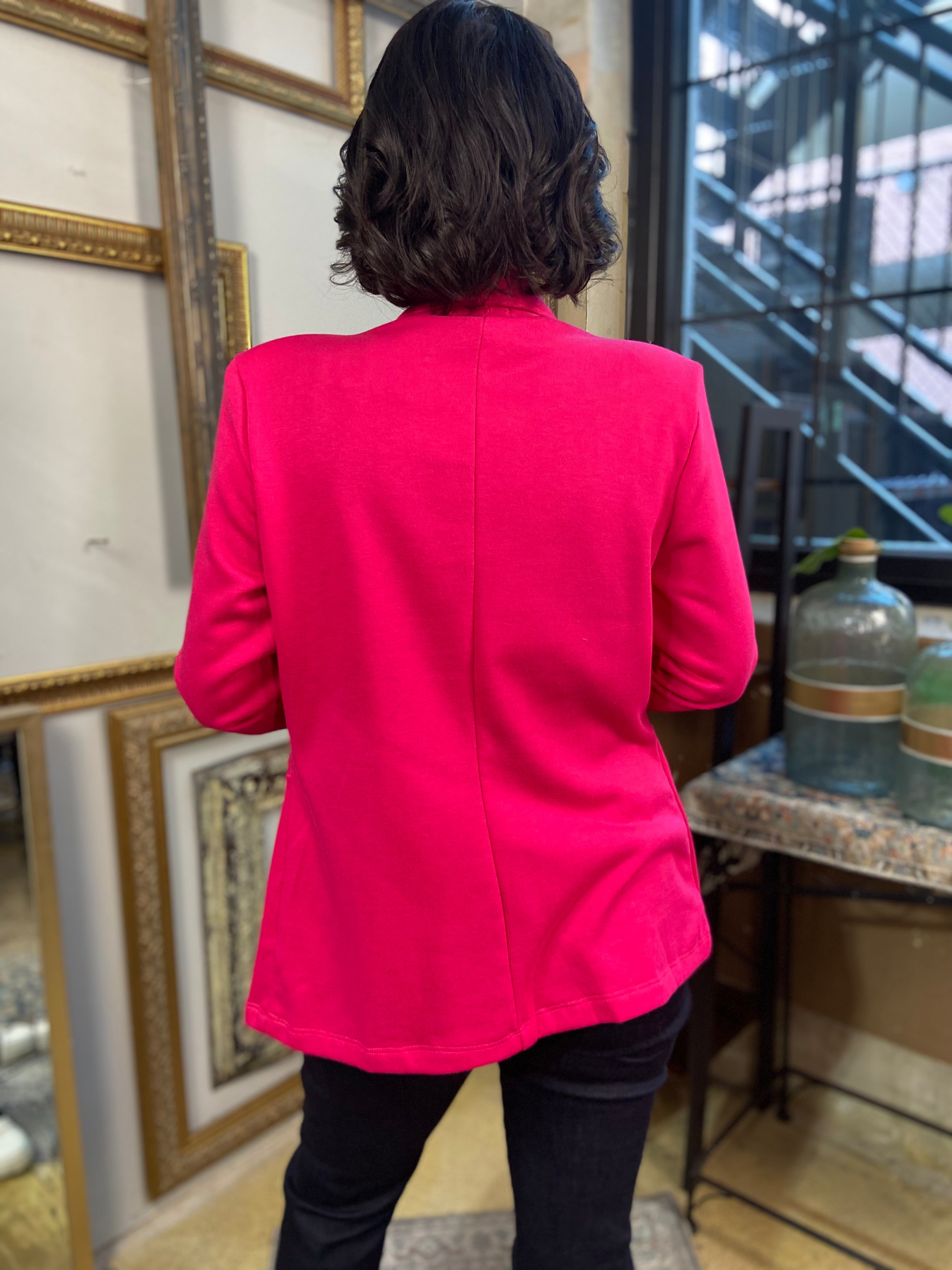 Ellie Pink Blazer With Pockets