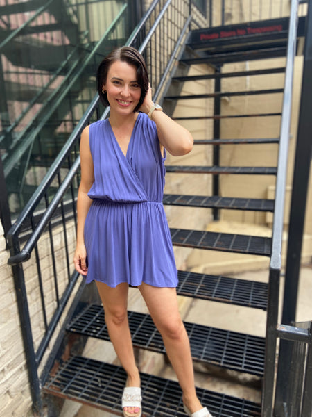 Ari Marlin V Neck Romper