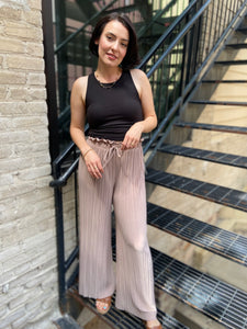 Charlie Light Coco Pleated Pants