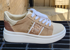 Yellow Box Elvera Sand Flatform Sneakers - MK Threads Boutique