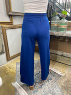 Romi Light Navy Scuba Drawstring Pants - MK Threads Boutique