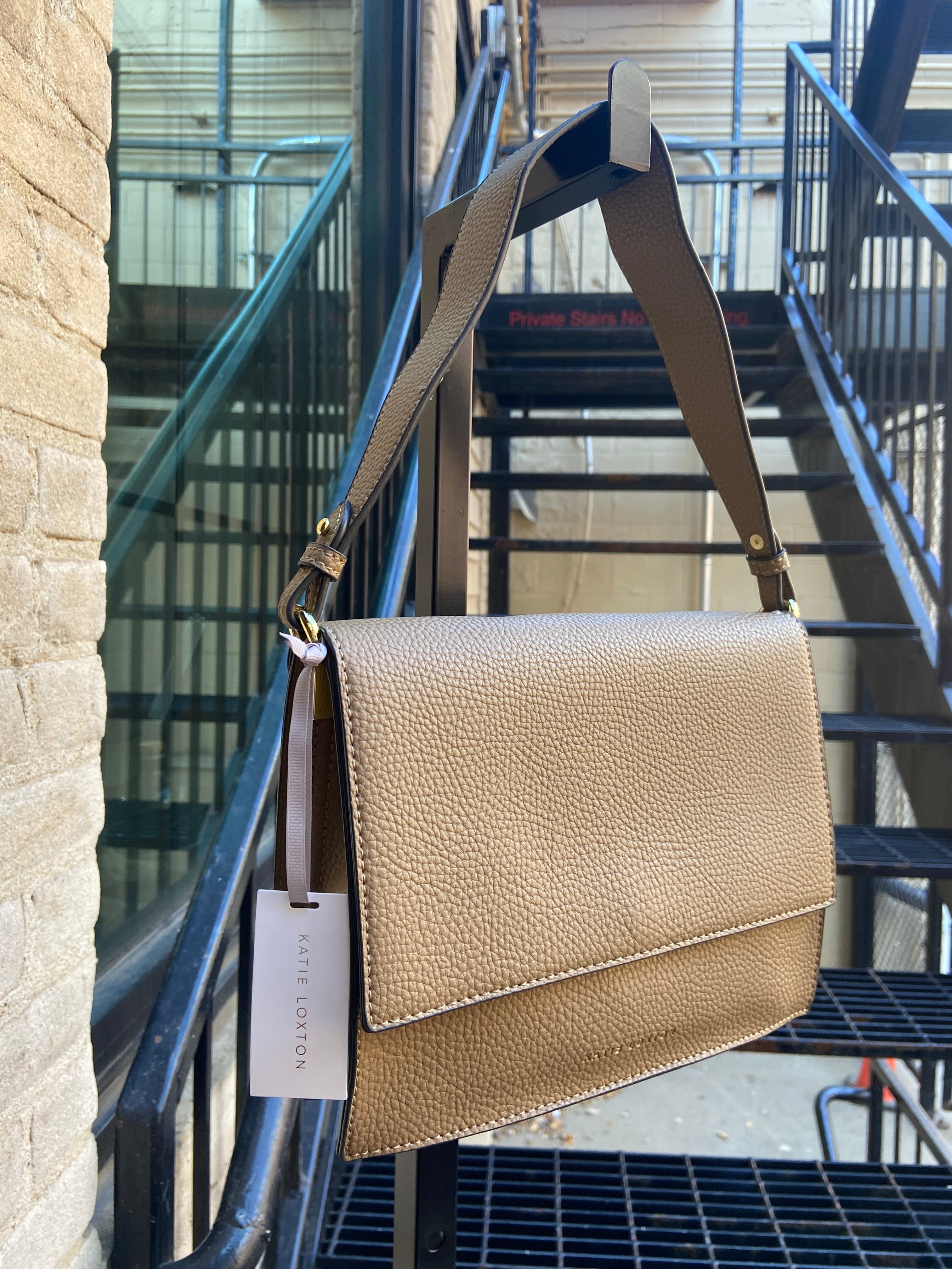 Orla Taupe Shoulder Bag