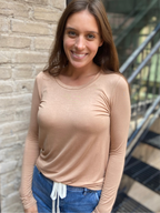 Ryan Pecan  Relaxed Long Sleeve