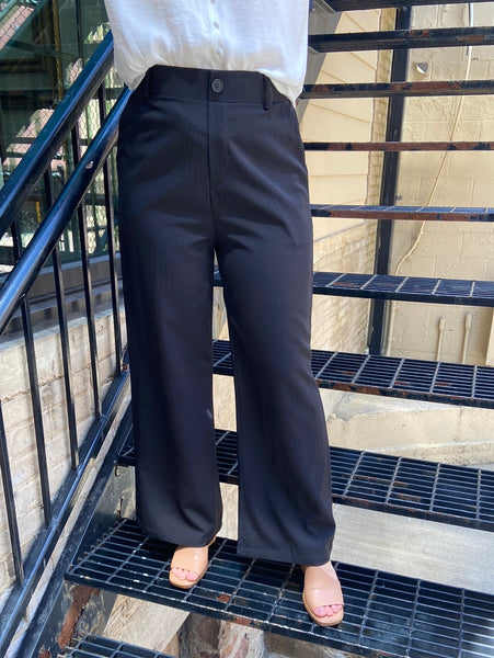 Jennifer Black Wide Leg Pants