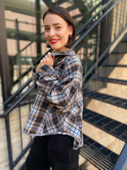 Jen Black Plaid Oversized Flannel