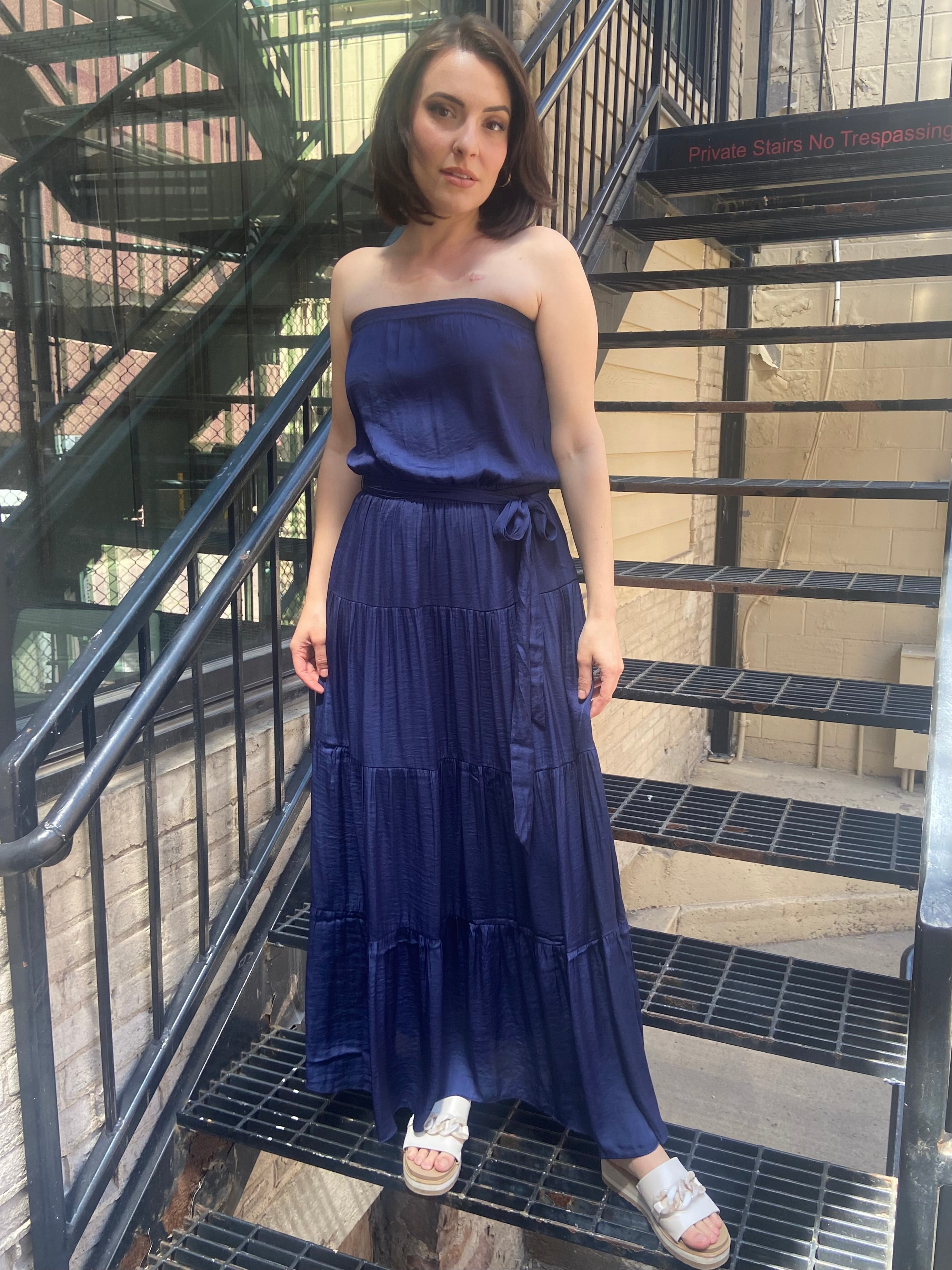 prom dresses ice blue Candice Wang 72470 Size 4 Ice Blue Sheer Corset Prom Dress A Line 3D Lace Shimmer Maxi Slit