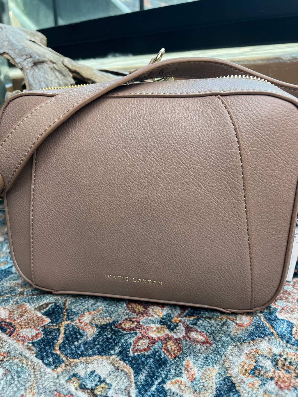 Hana Mocha Crossbody Bag