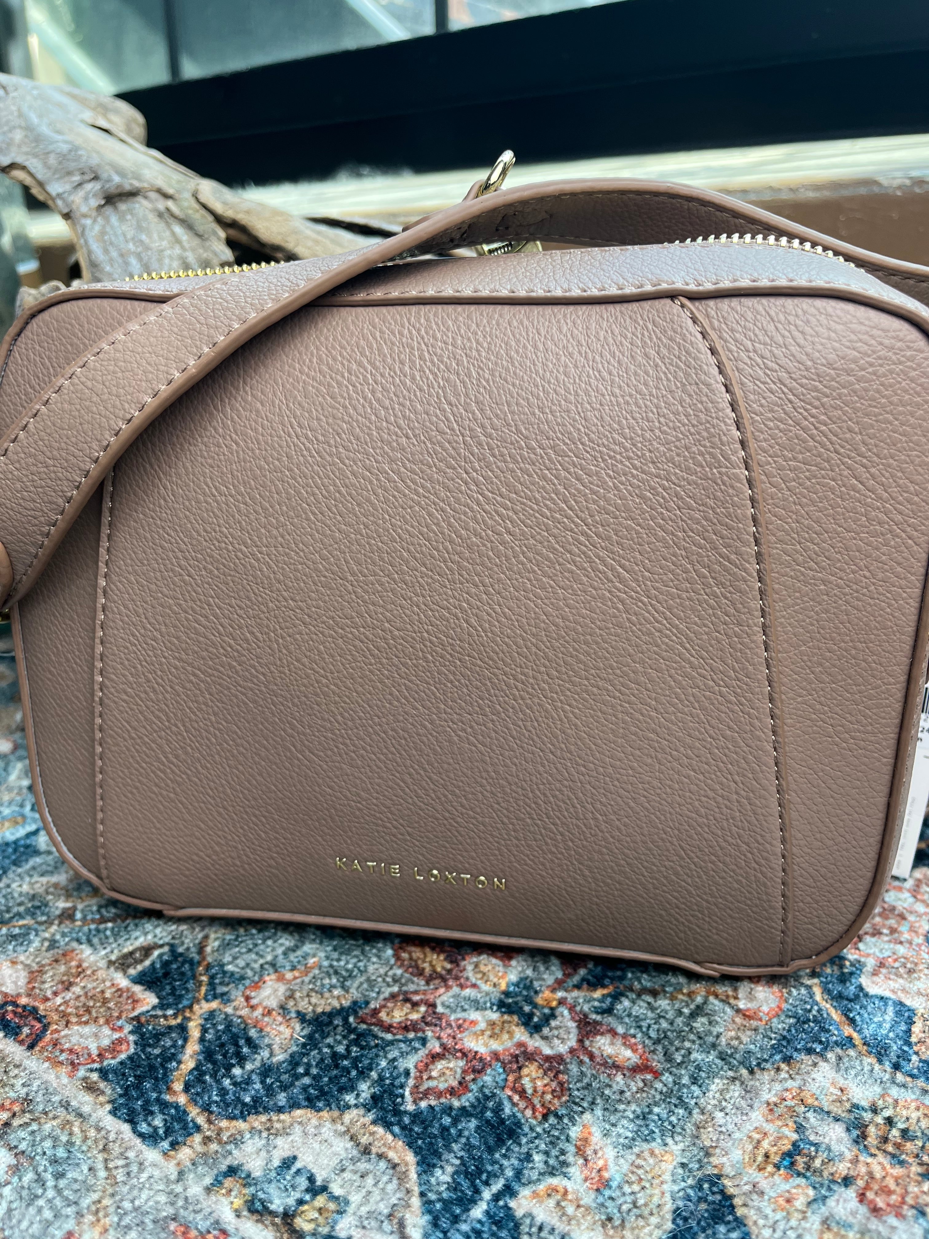 Hana Mocha Crossbody Bag