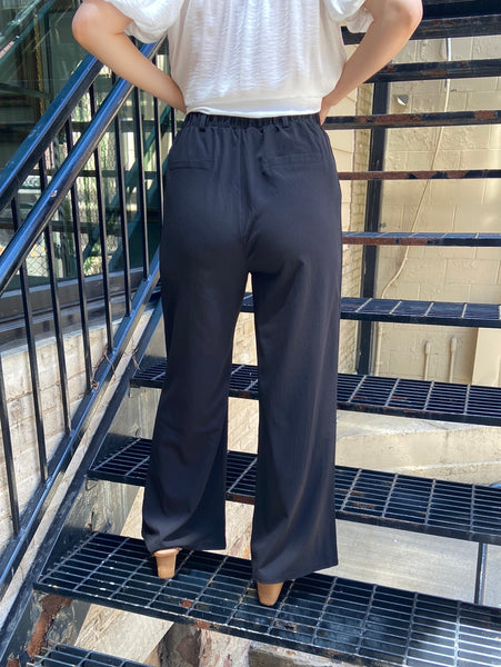 Jennifer Black Wide Leg Pants