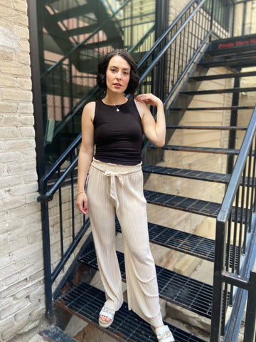 Pasadena Milk Tea Dress Pants