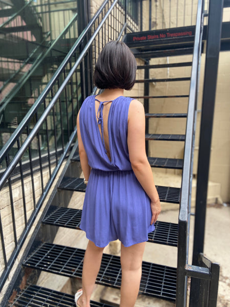 Ari Marlin V Neck Romper