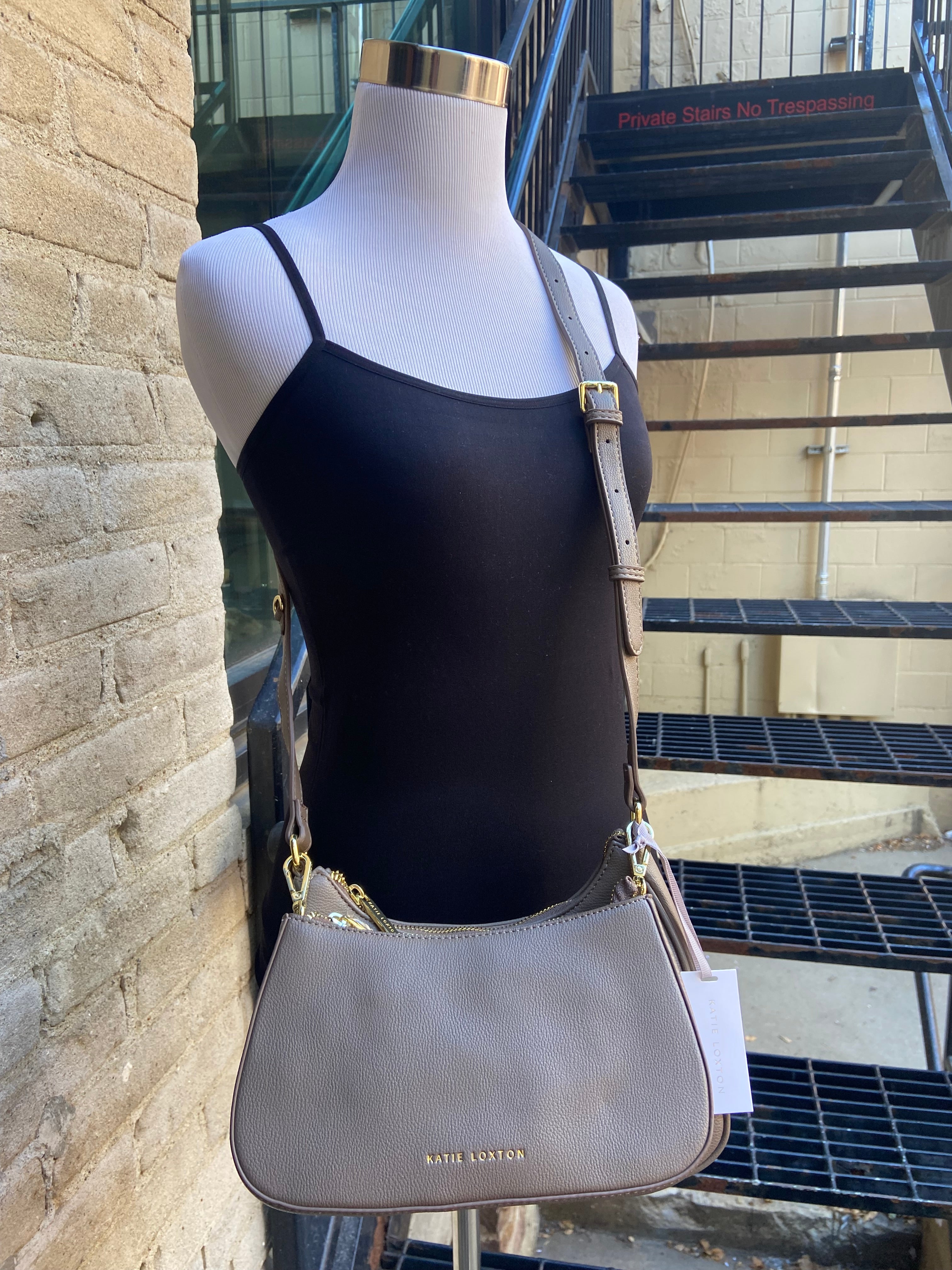 Aria Mink Scoop Crossbody Bag
