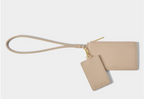 Light Taupe Duo Accessory Wristlet