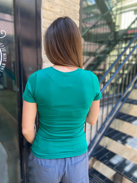 Len Green Short Sleeve Top