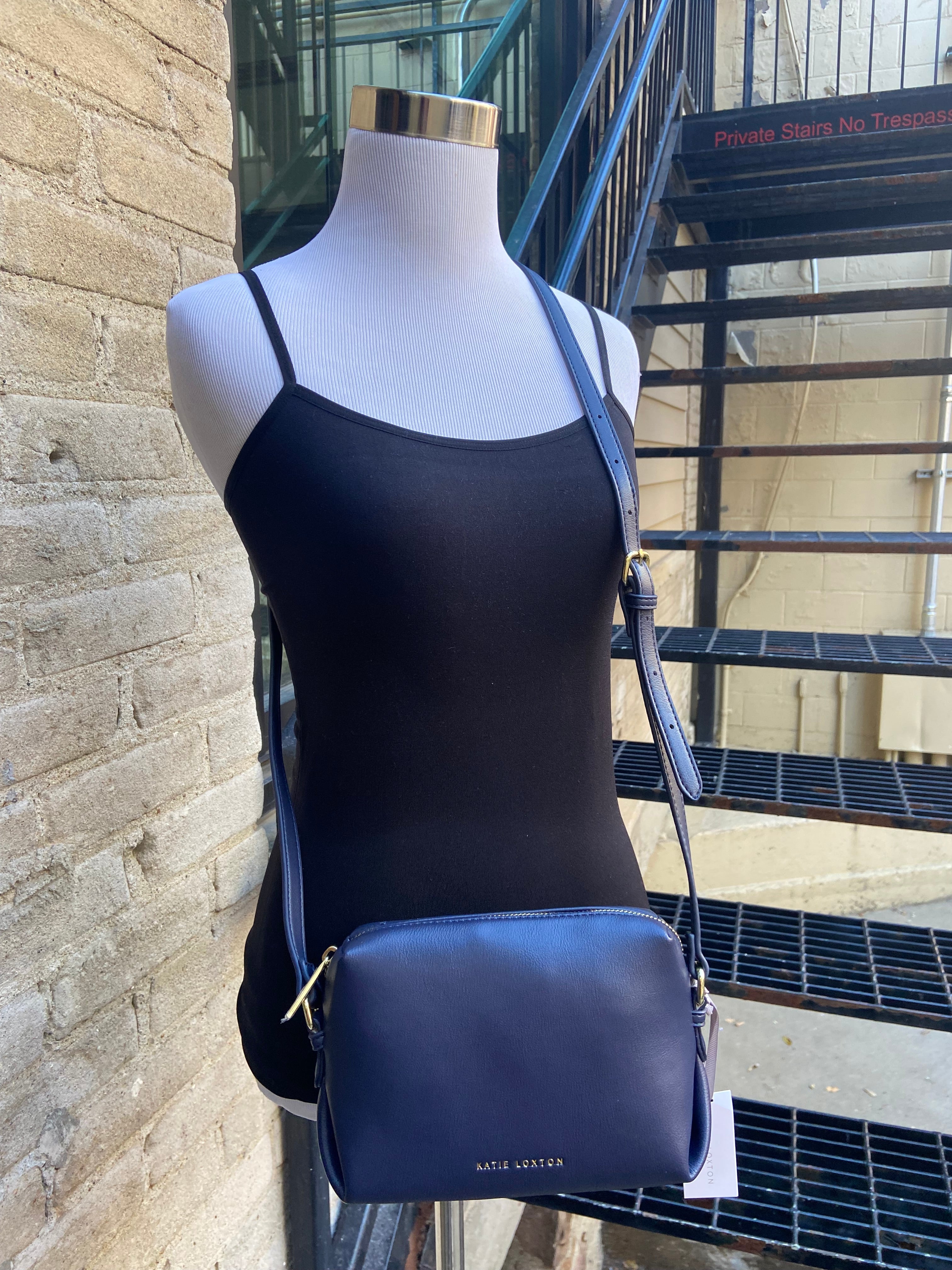 Lily Midnight Blue Crossbody Bag
