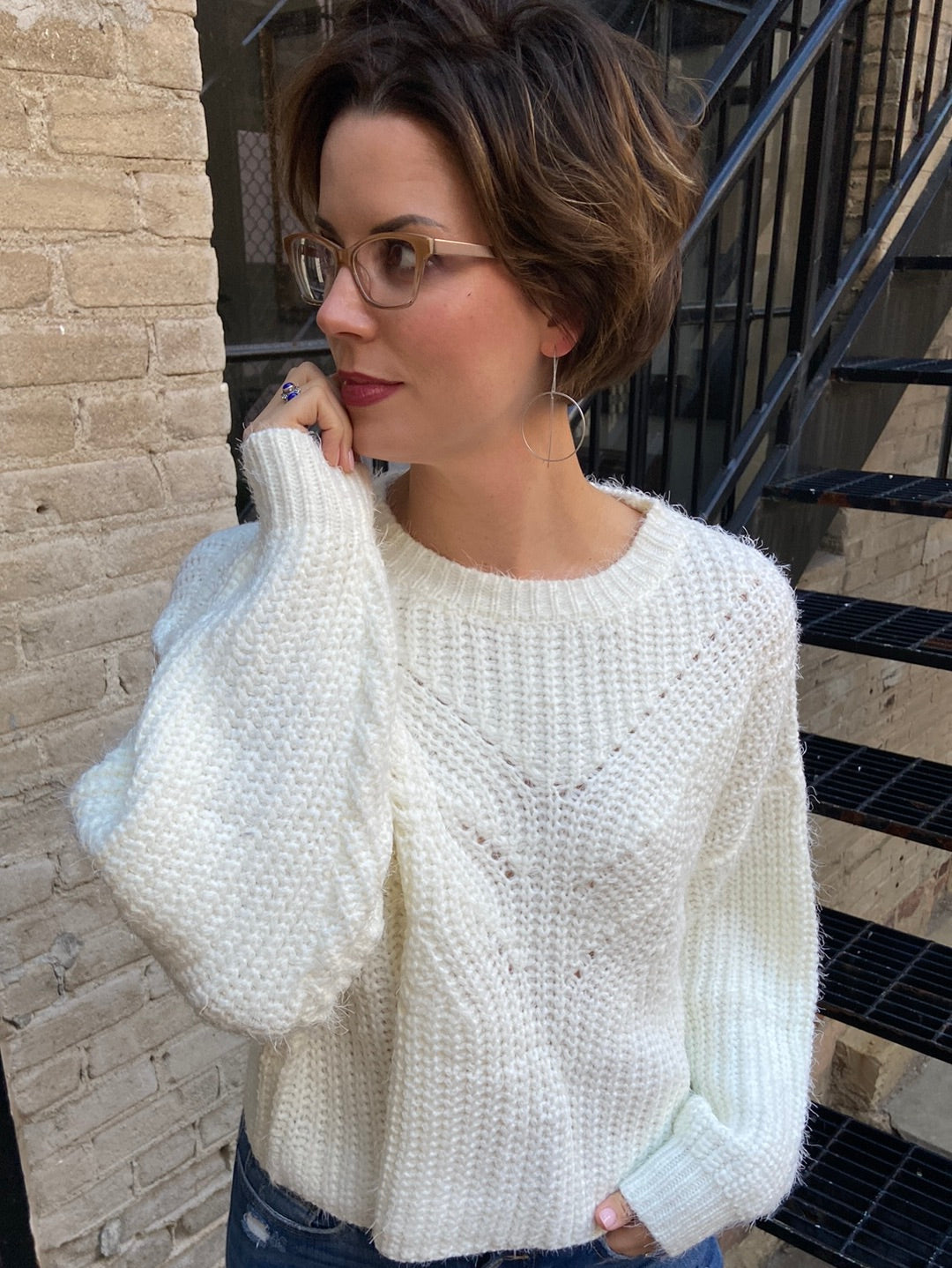 Ivory Sweater