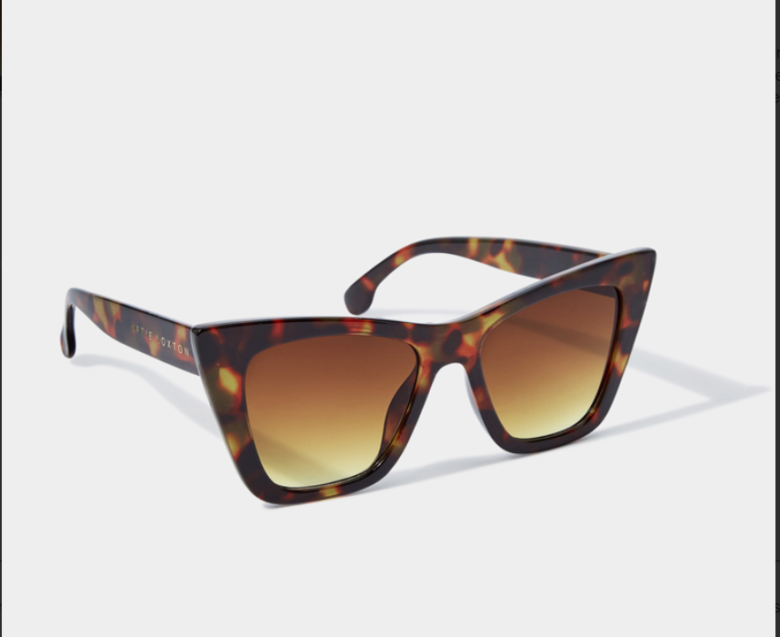 PORTO SUNGLASSES | Brown Tortoiseshell | 4.4cm x 14.5cm x 14cm - MK Threads Boutique