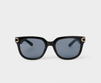 MANHATTAN SUNGLASSES | Black | 1 3/4" x 5 15/16" x 5 5/15" - MK Threads Boutique