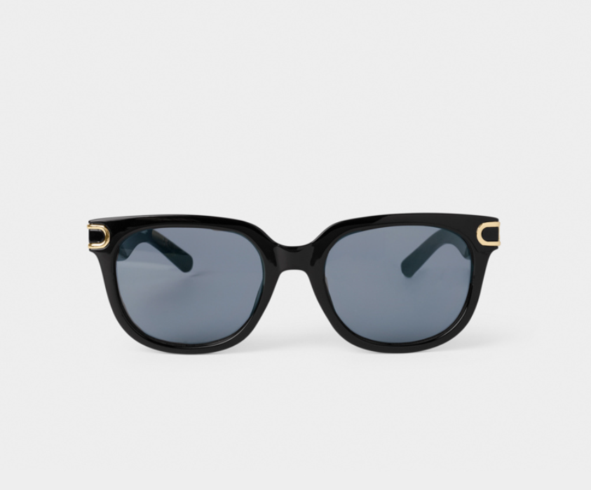 MANHATTAN SUNGLASSES | Black | 1 3/4" x 5 15/16" x 5 5/15" - MK Threads Boutique