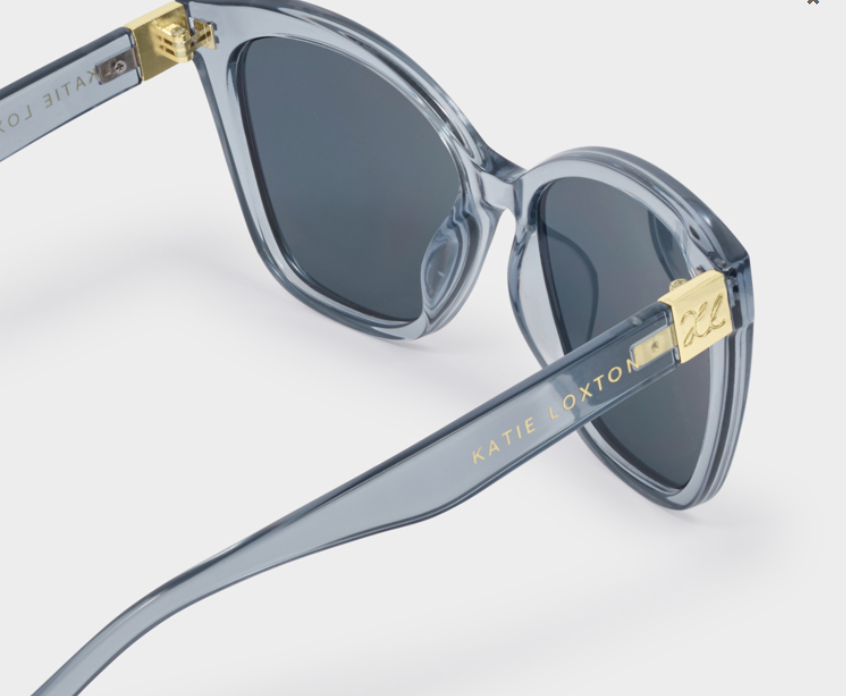 MYKONOS SUNGLASSES | Blue Transparent | 2 1/4" x 5 4/5" x 5 5/8" - MK Threads Boutique