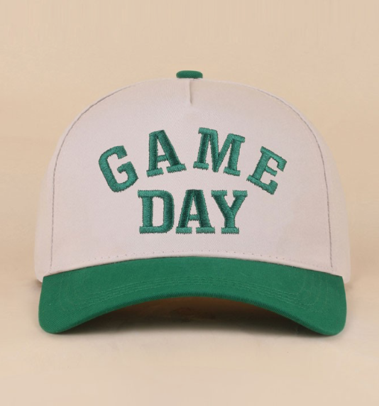 Green Game Day Hat
