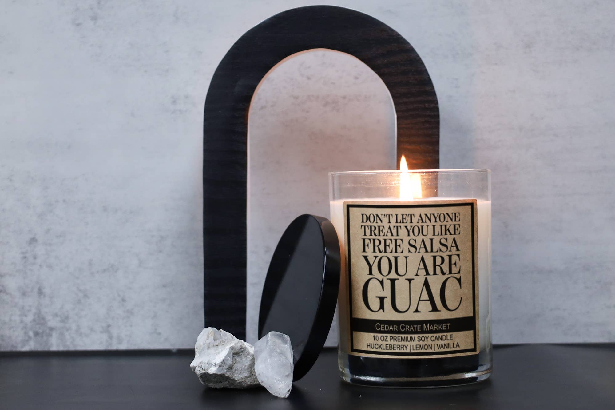Don't Let Anyone Treat You Like Free Salsa Soy Candle