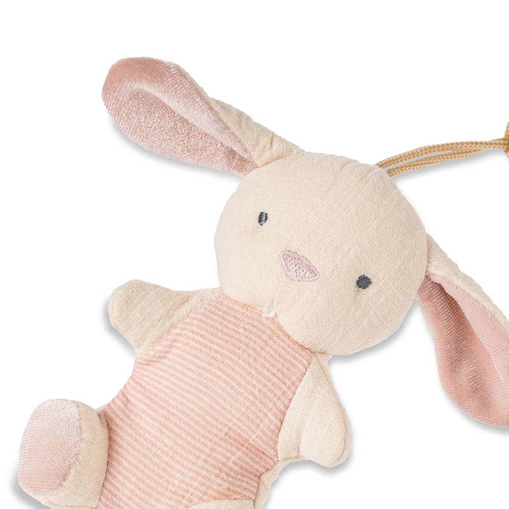 Bitzy Pal Natural Rubber Pacifier & Plush: Bear