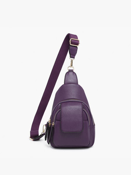 Sophia Sling Bag: Brown