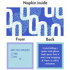 Napkin: Get Better Soon/Ran out of Coffee - MK Threads Boutique