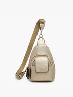 Sophia Sling Bag: Brown