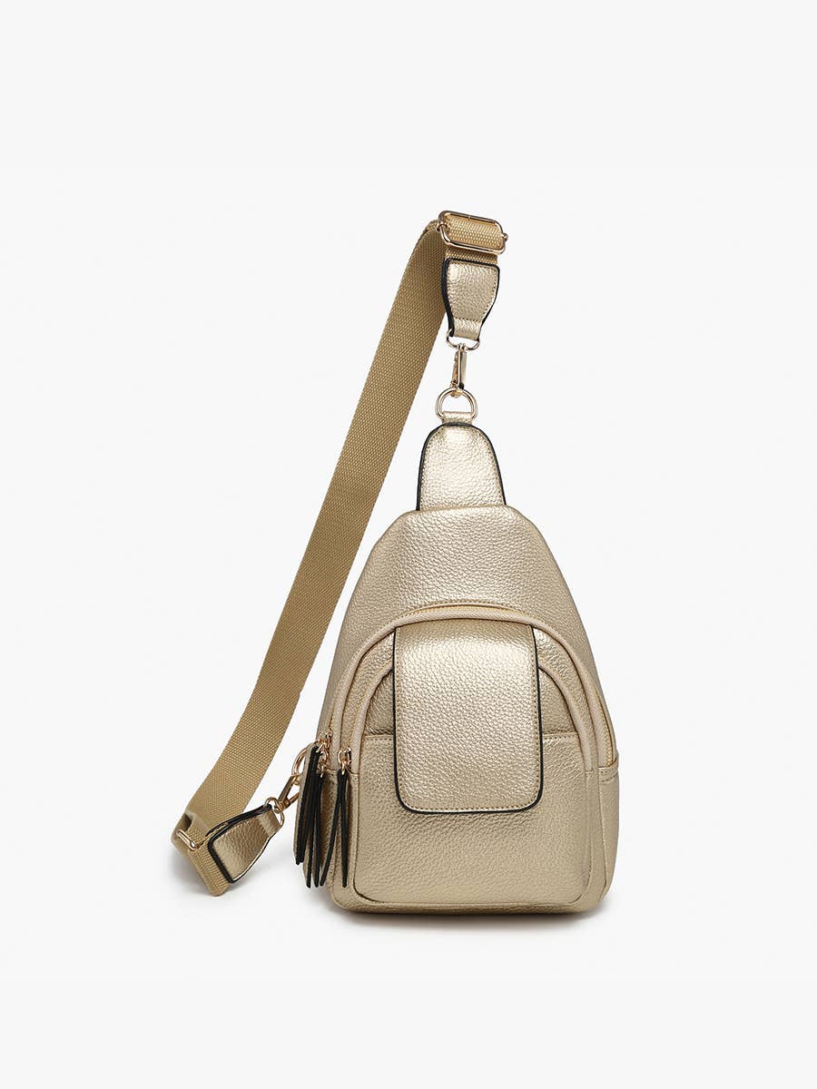 Sophia Sling Bag: Brown