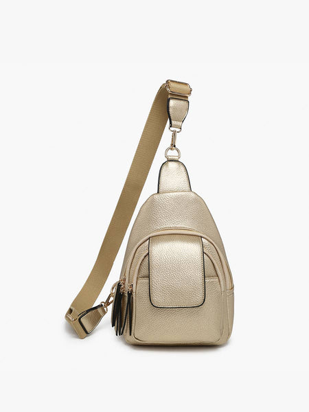 Sophia Sling Bag: Brown