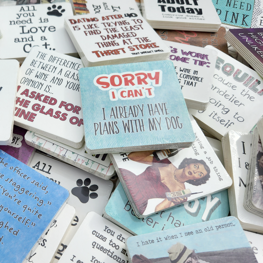 Drunk & Disorderly Paper Coaster Pack - MK Threads Boutique