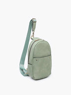 Pamela Double Zip Sling Bag - MK Threads Boutique