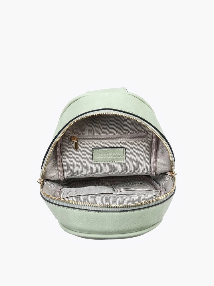Pamela Double Zip Sling Bag - MK Threads Boutique
