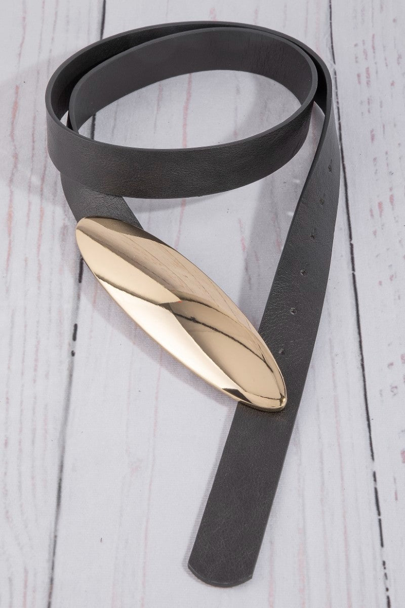 Sadie Gold Oval Belt:41.5 inches - MK Threads Boutique
