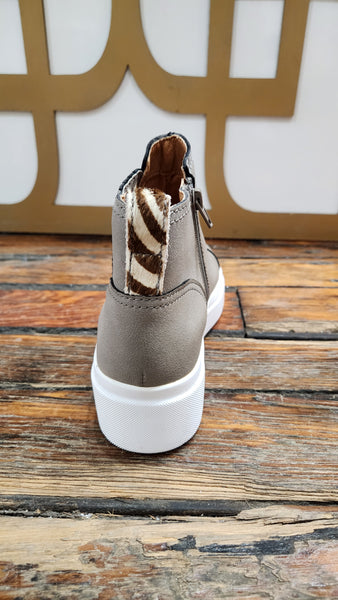 Yellowbox Elyse Gray Sneaker Boot