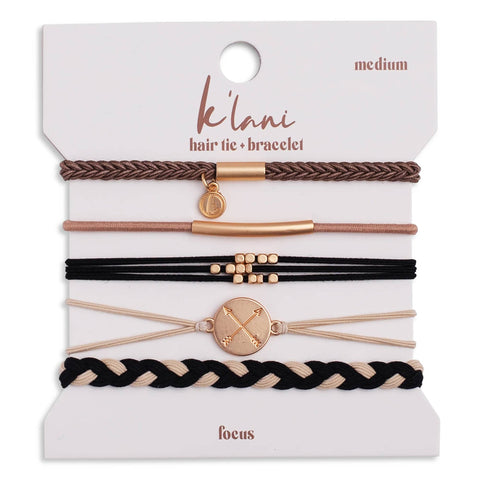 Focus: Hair Tie Bracelet Set