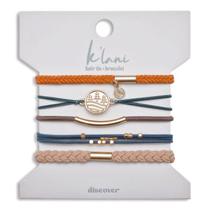 Discover: Hair Tie Bracelet Set