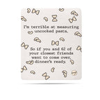 Measuring Uncooked Pasta Swedish Dish Cloth - MK Threads Boutique