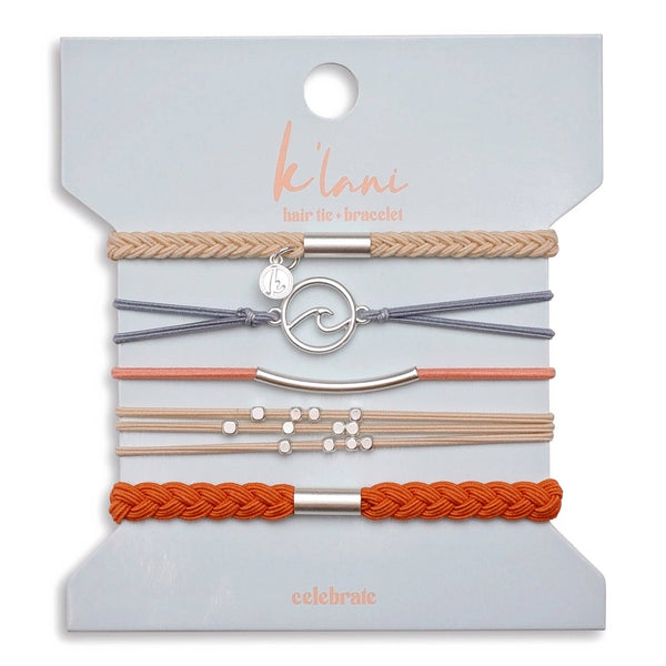 Celebrate: Hair Tie Bracelet Set