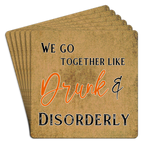 Drunk & Disorderly Paper Coaster Pack - MK Threads Boutique